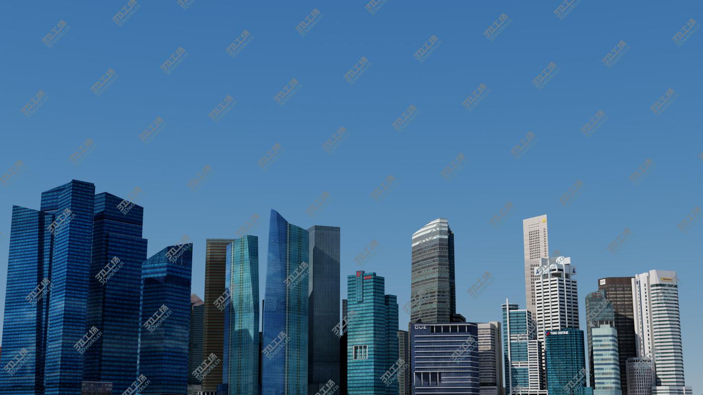 images/goods_img/202104094/3D Singapore Central Skyscrappers/3.jpg